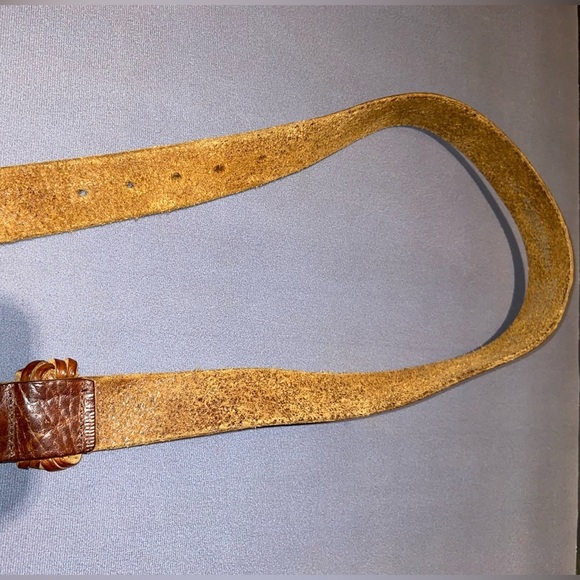 Women’s vintage TRISTAN & ISEUT genuine leather belt size small - Picture 10 of 14